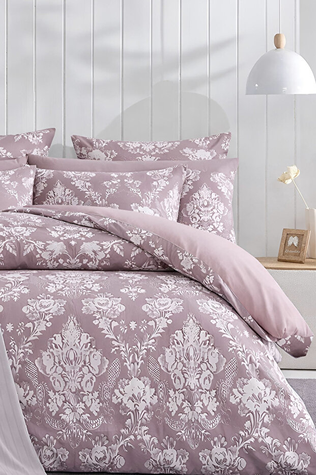 Elastic Sheet Duvet Cover Set Single Size Royal Gülkurusu