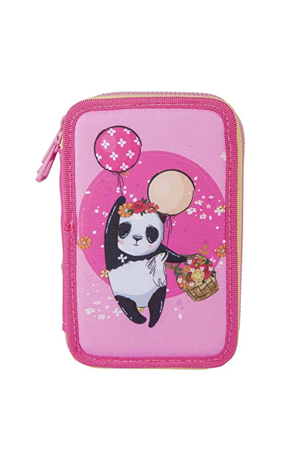Panda 3 Layer Pencil Case - 2