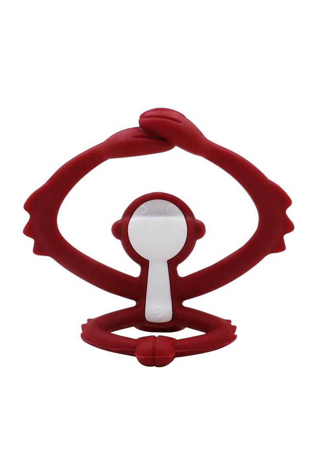 Silicone Gum Ring, - Red Monkey - 1