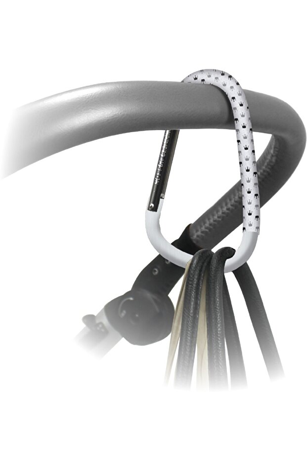 Universal Hook for Stroller Light Grey Crown - 1