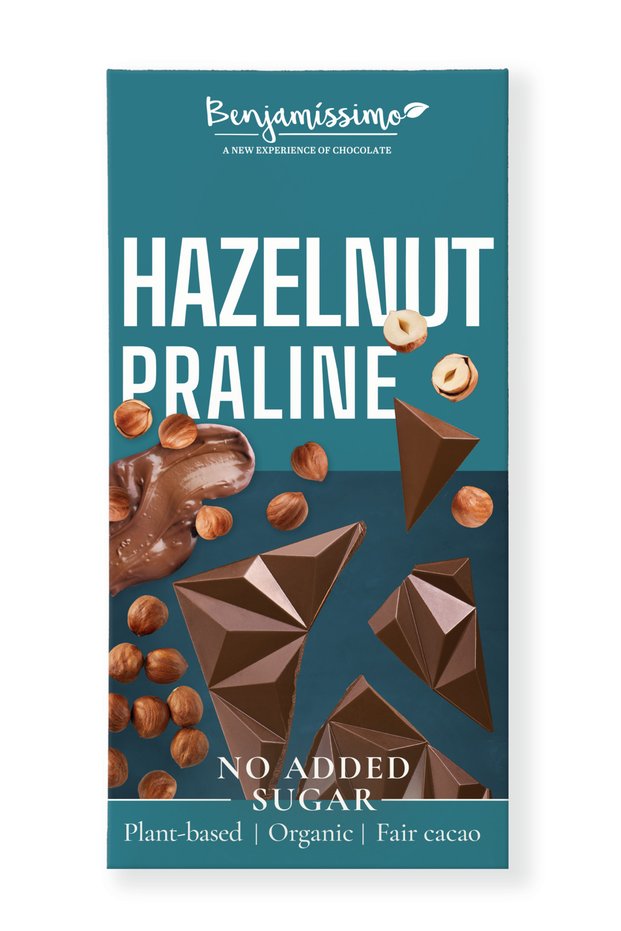 Ciocolata praline, bio, 60g, Benjamissimo