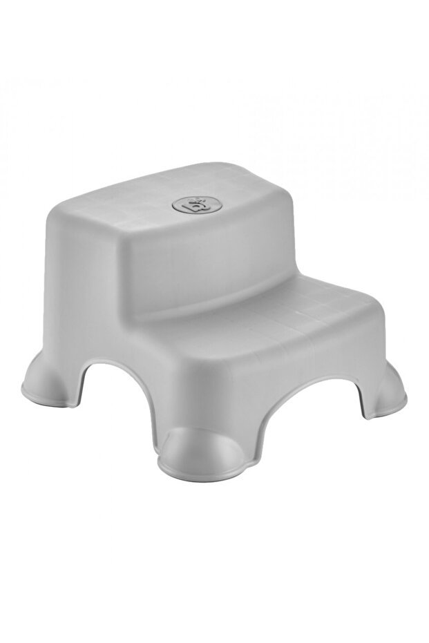Two-Step Step Stool (Color: Gray) - 4