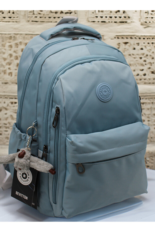 Backpack Moden Waterproof School Backpack 2500 Turquoise - 1