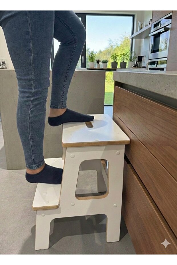 Basamaklı Mutfak Tabure Merdiven - 3