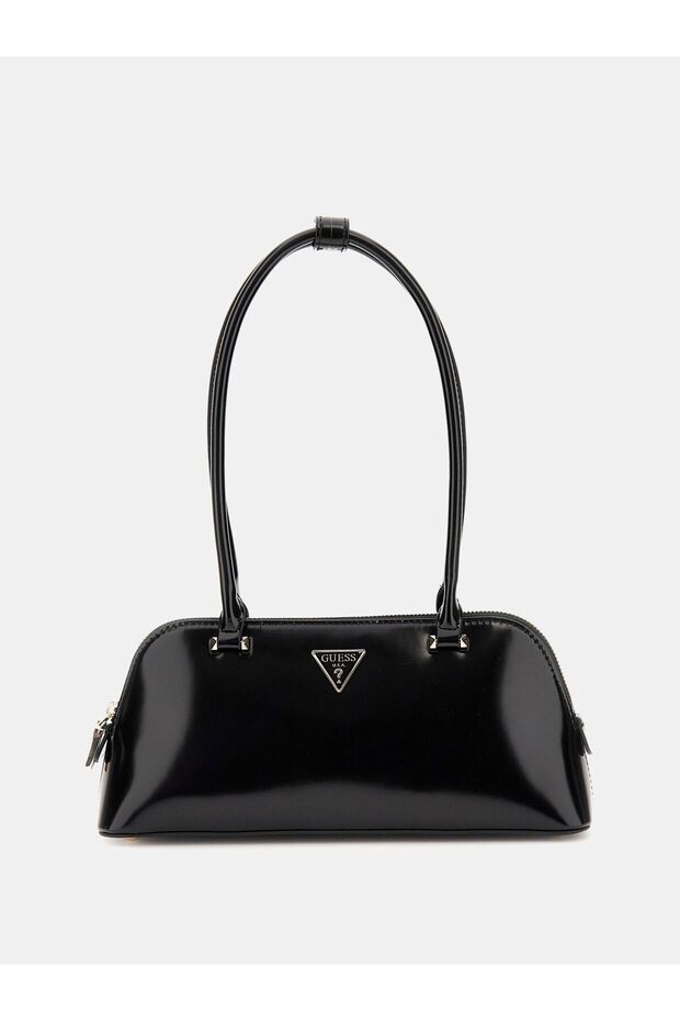 Arnela patent shoulder bag