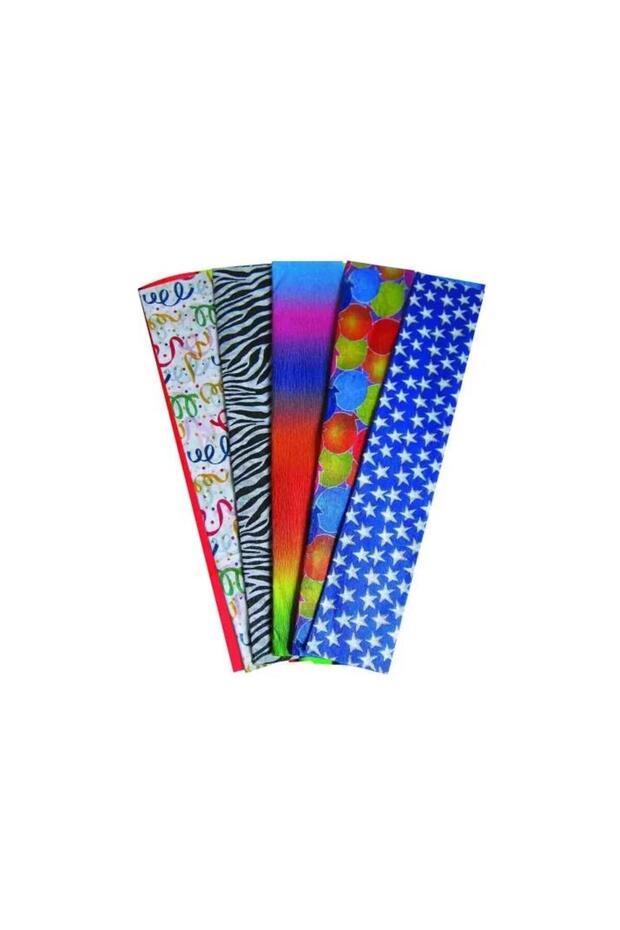 ورق جرافون منقوش، 5 عبوات - 1