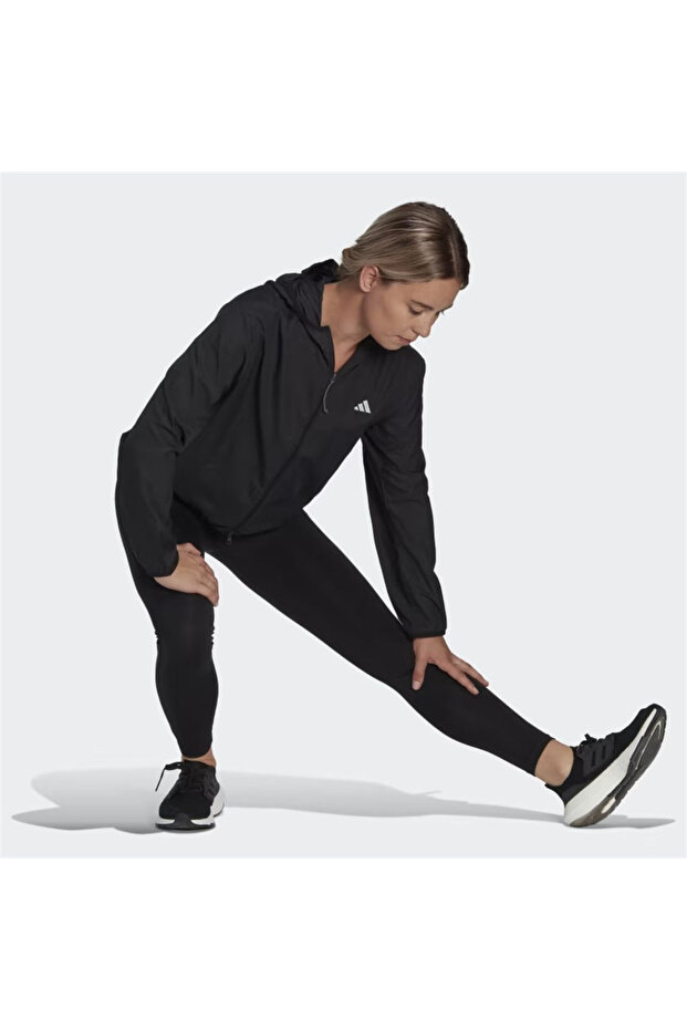 Run It Kadın Siyah Koşu Ceketi KADIN KOŞU CEKETİ HM4288 - 3