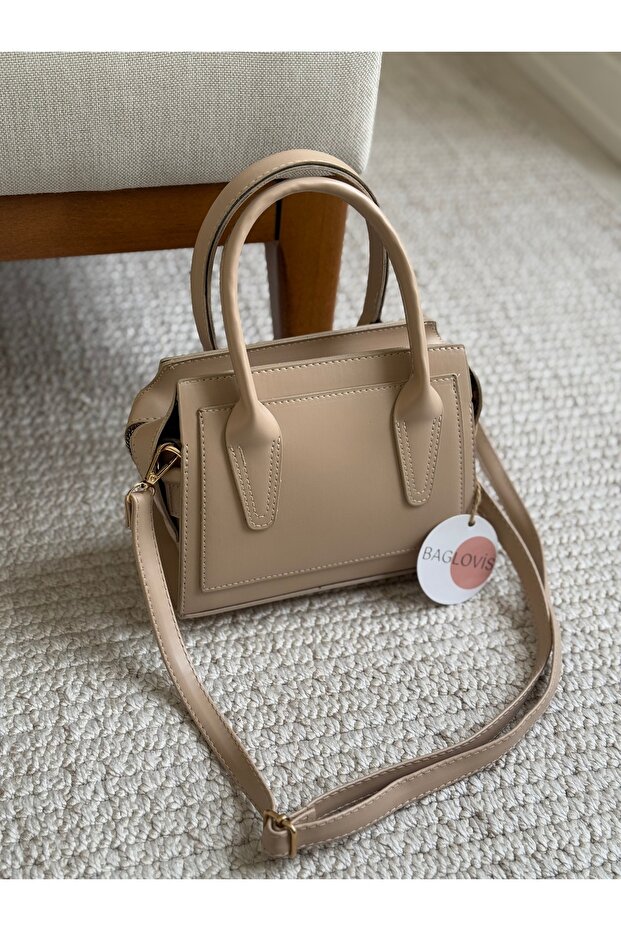 Minimal and Elegant Small Mink Women's Shoulder Bag