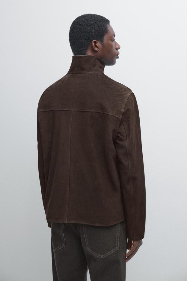 Süet deri ceket - 3