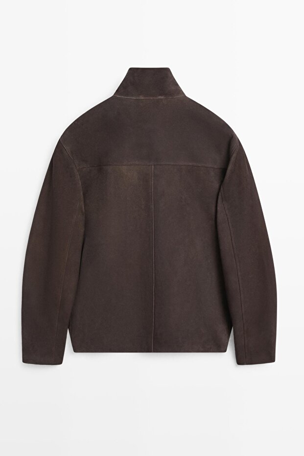 Süet deri ceket - 8