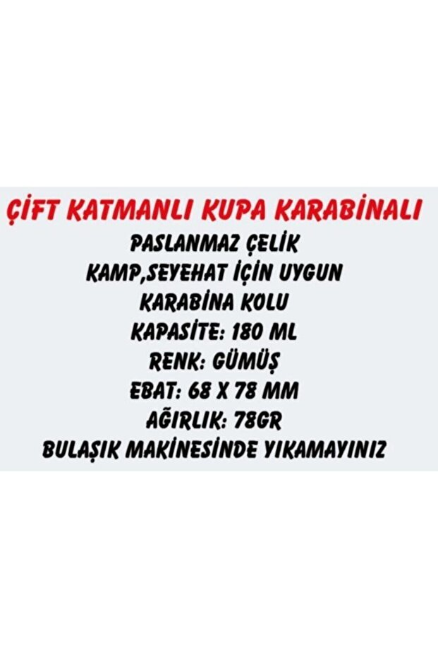 Çift Katmanlı Kupa Karabinalı - 5