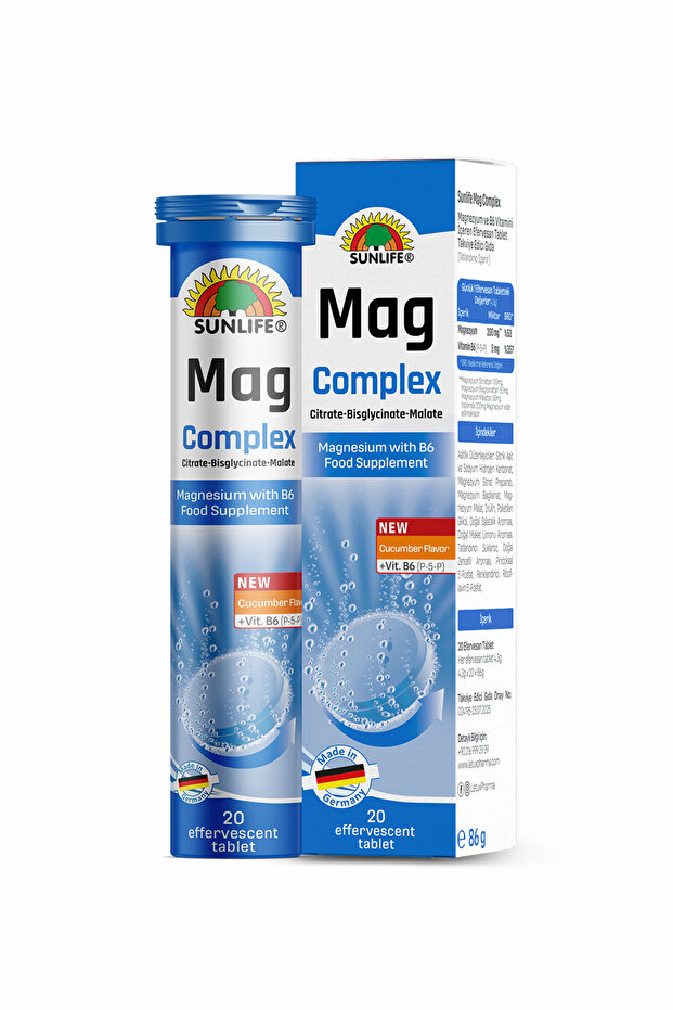 Mag Complex 20 Efervesan Tablet - 2