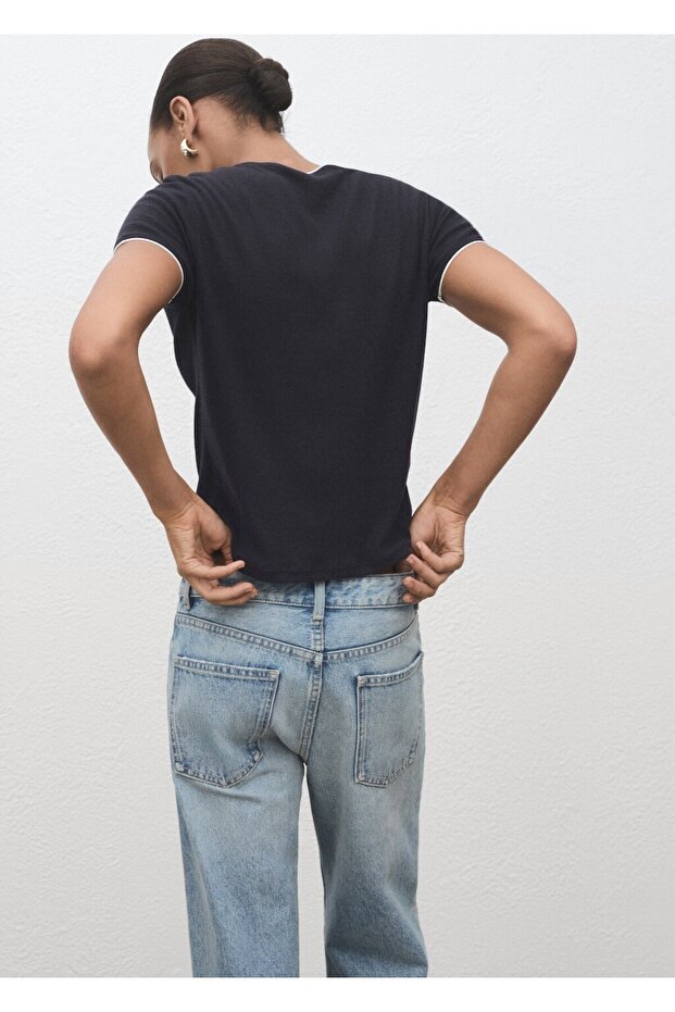 Pamuklu tişört - 4