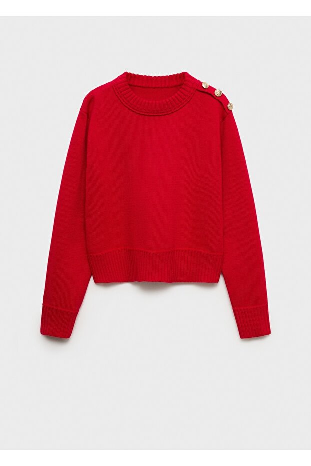 Strass taşlı triko kazak - 3