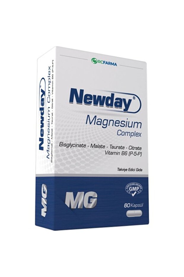 Newday Magnezyum Complex 60 Kapsül - 1