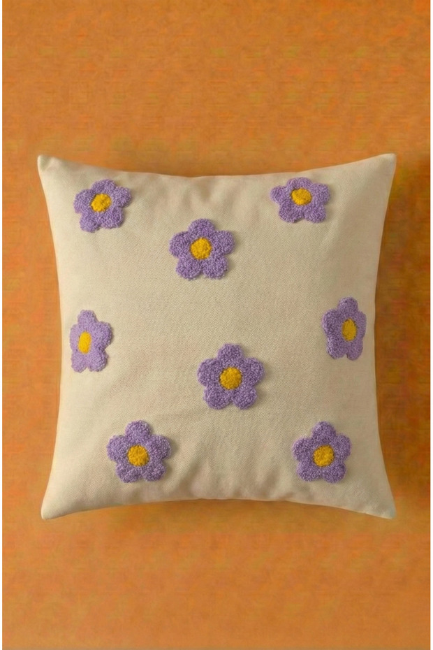 غطاء وسادة وسادة منقوشة من ديزي - 1