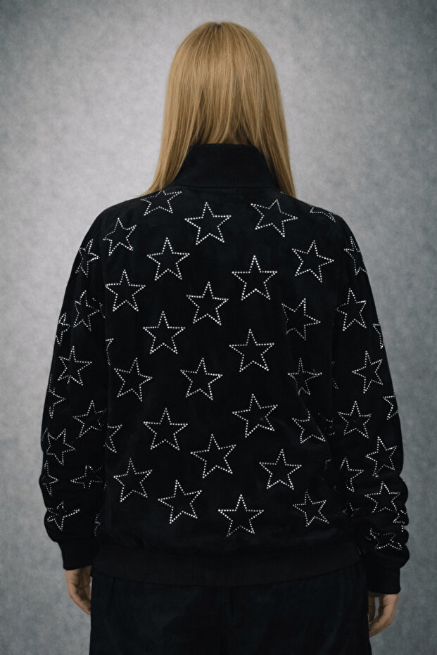 Star Taş Design Oversize Hırka - 2