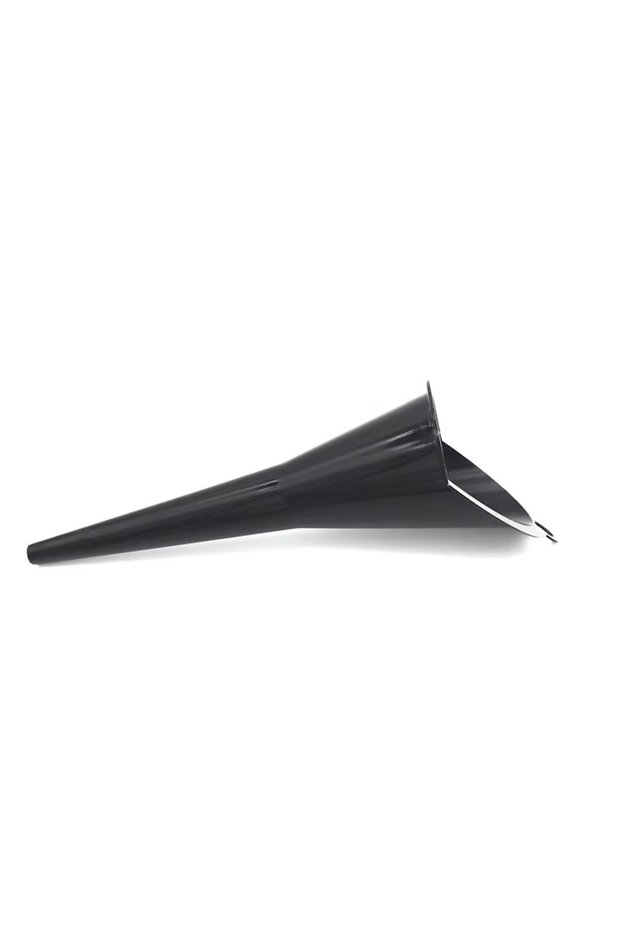 black 1PC Car Long Stem Funnel Gasoline Oil Fuel Filling Tools Anti-splash Plastic Oil Funnel Motorc