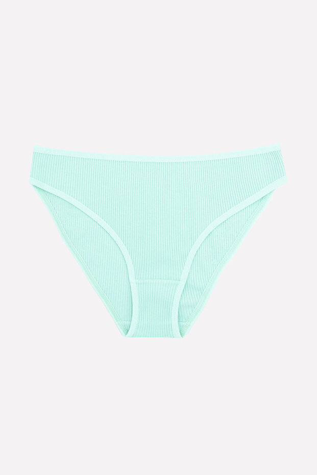 Sarı Mint İndigo 3lü Basic Külot - 3