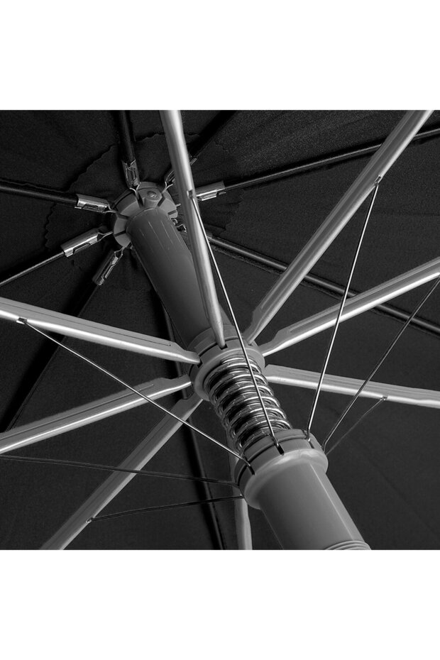 Siyah Manuel Katlanabilir Şemsiye - 2