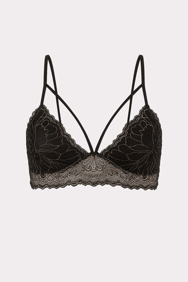 Siyah Tamara Bralet - 4