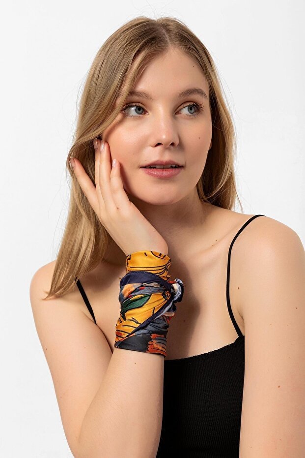 ورقة نمط وشاح باندانا - 4