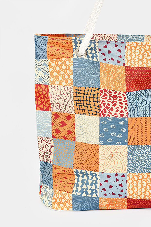 Renkli Captivating Plaj Çantası - 2