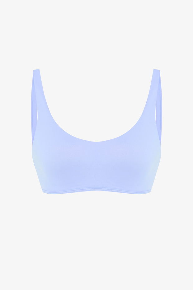 Açık Mavi Bikini Üstü - 6