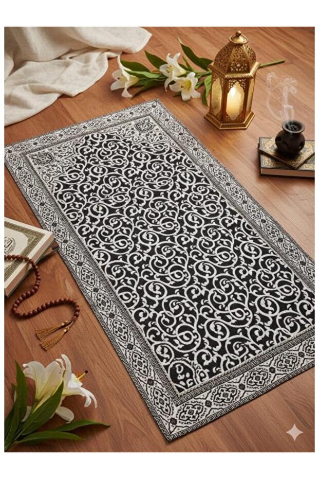 Öznur Jacquard Woven Tapety Without Lining Without Fringes A.Brown 70X120