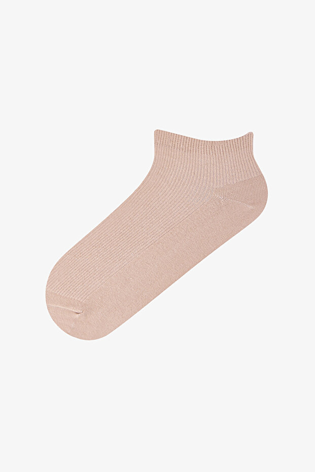 4 Çift Pamuklu Patik Çorap - 3