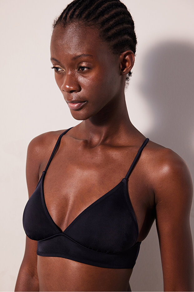 Bralet Siyah Bikini Üstü - 5