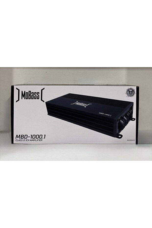 MBD-1000.1 1x1000RMS D CLASS MONOBLOCK BAS AMFİSİ - 1