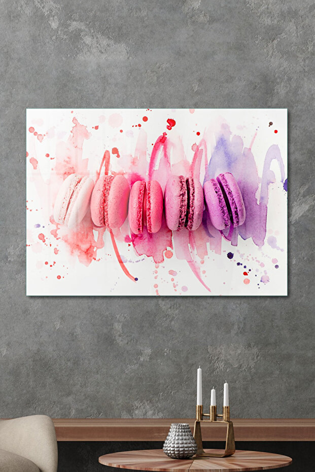 Glass Table Pink Macaron - 4