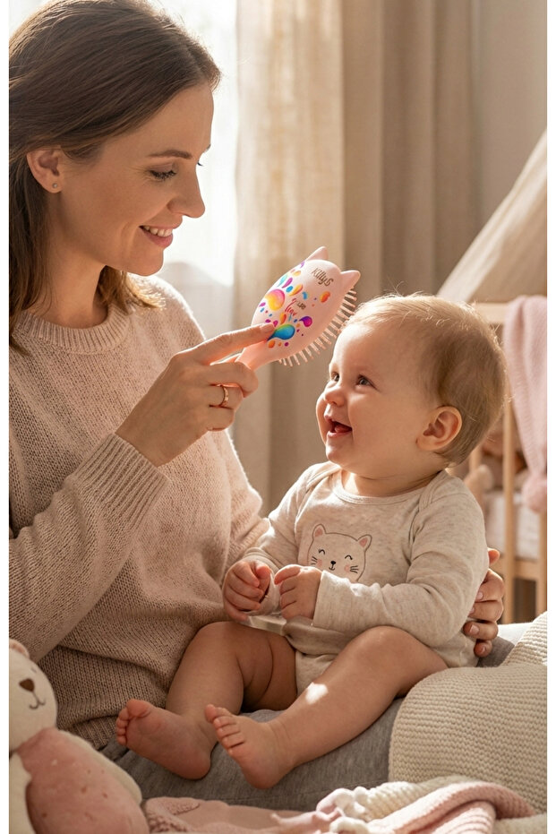 فرشاة شعر بأذني قطة، ناعمة الملمس 417738