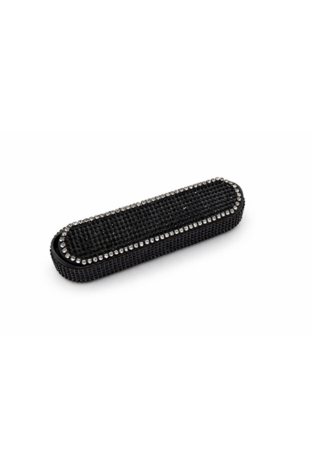 Black Stoned Silver Top Detailed In-Car Numberer