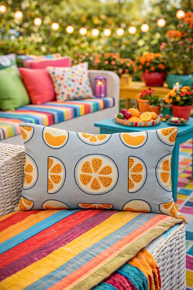 غطاء وسادة مستطيل مزدوج الجوانب TK11 - 1