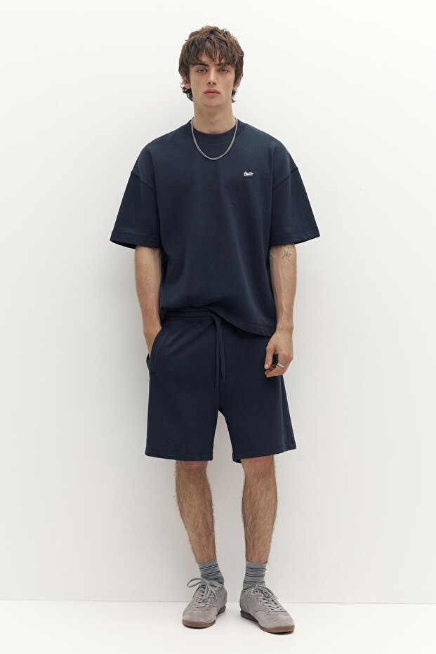 Kısa kollu logolu sweatshirt - 3