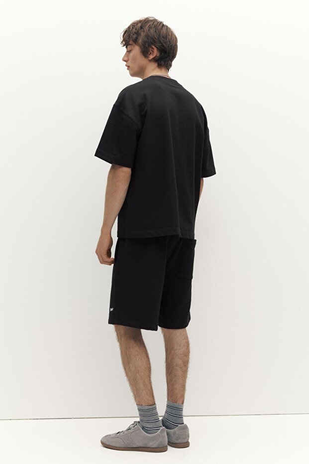 Kısa kollu logolu sweatshirt - 5