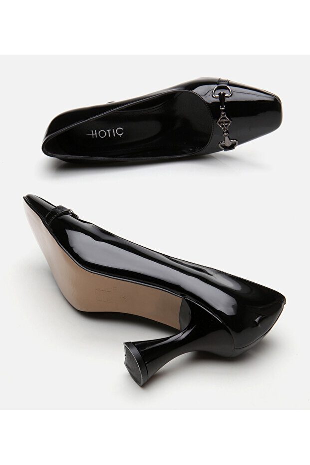 Kadın Siyah Stiletto - 6
