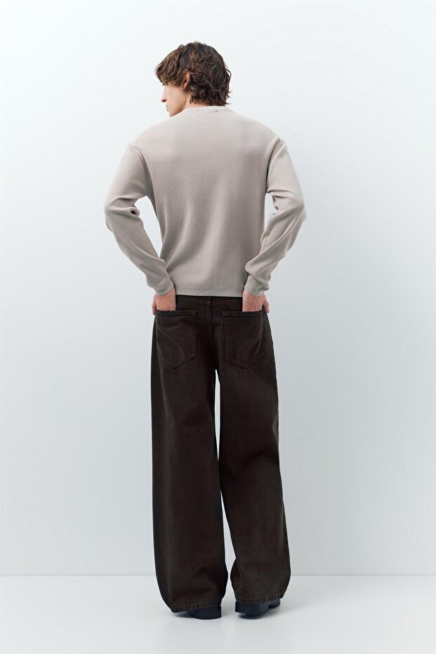 Geniş paça jean - 6