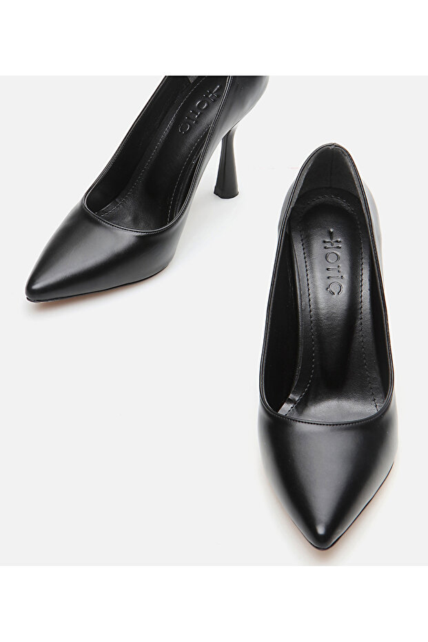 Kadın Siyah Stiletto - 4