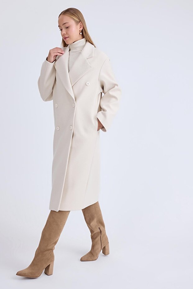 معطف طويل بأزرار - 6