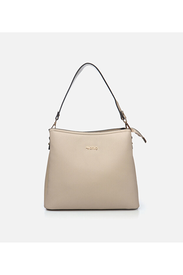 Bej Kadın Çanta - 1