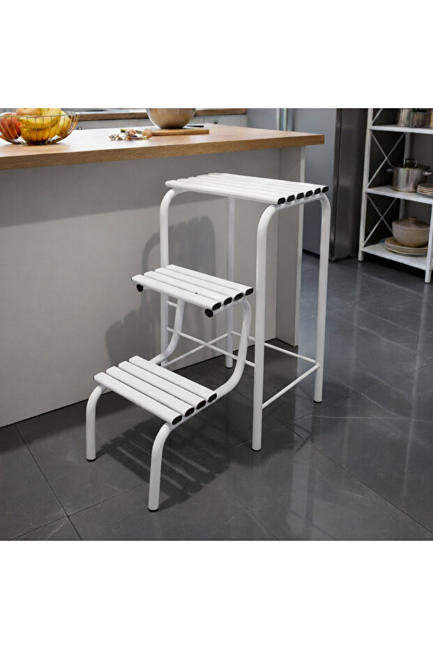 Merdivenli Tabure Hem Merdiven Hem Tabure - 1