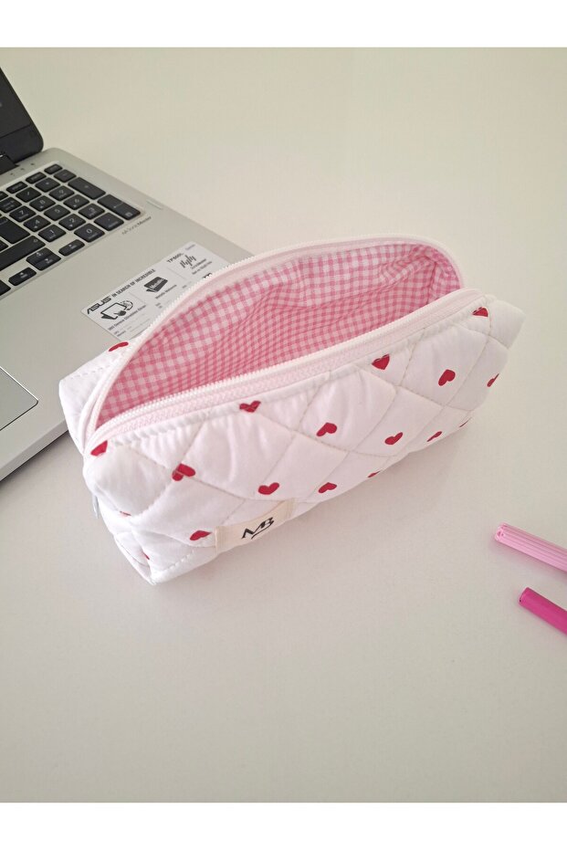 Heart patterned pencil holder - 8