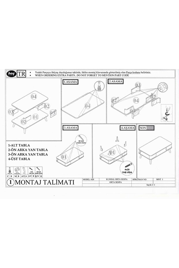 Hey Kumsal Orta Sehpa - 5