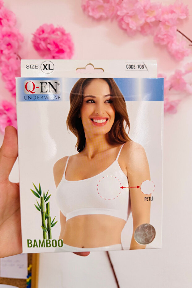 Bambu İp Askı Pedli Büstiyer - 2