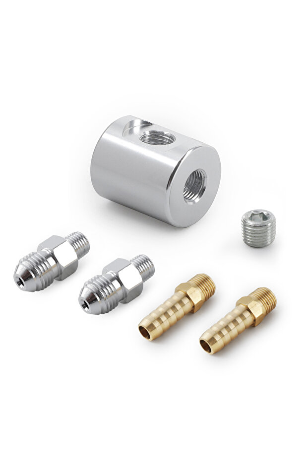 Adaptor CNSPEED 1/8 NPT Oil Fuel Pressure Gauge Adaptor Kit For Fuel Injection Systems