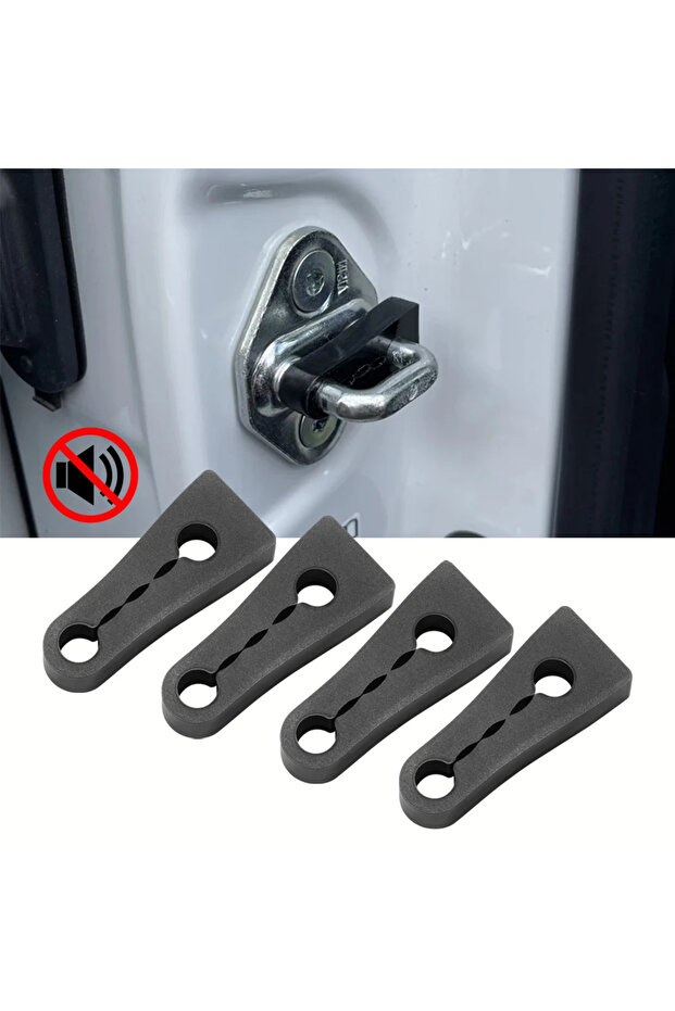 Door Lock Buffer Damper For Toyota Land Cruiser Prado J120 J150 Soundproof Insulation Quiet Deaf ...