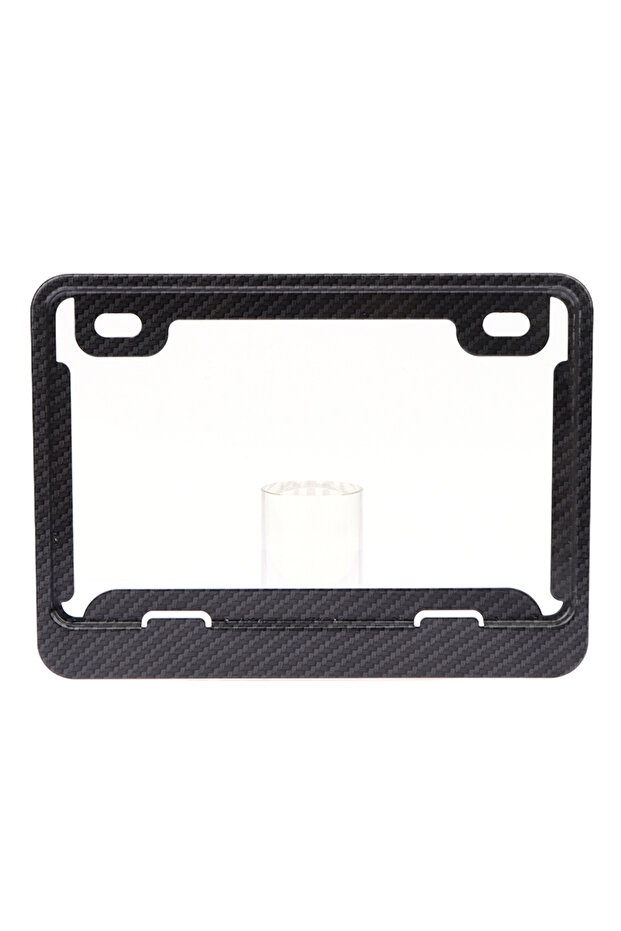 Carbon pattern solid Motorcycle License Plate Frames Universal Aluminum Alloy License Plate Holder S